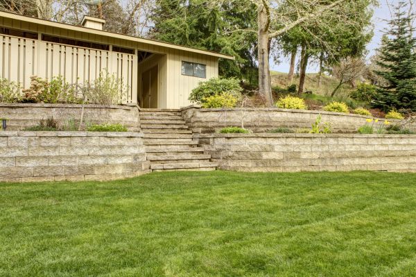 Retaining Wall Construction in Troy