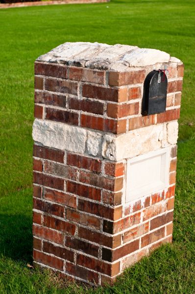 Brick Mailbox Installation in Troy