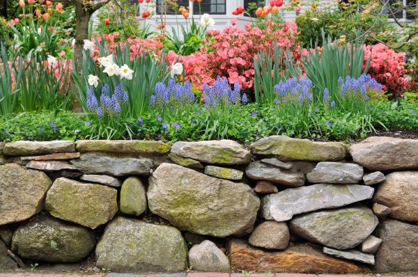 Garden Wall Installation in Troy