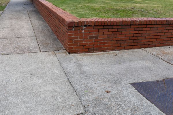 Brick Retaining Wall Repair in Troy